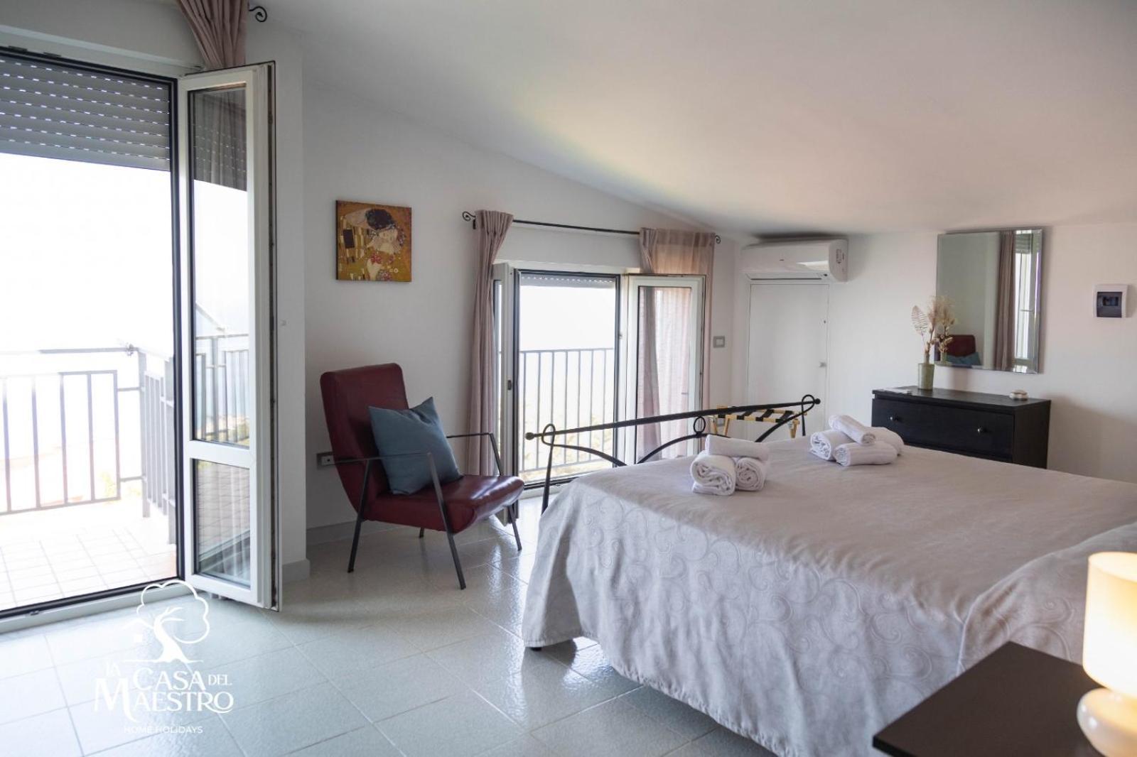 Apartament La Casa Del Maestro Attico Pisciotta Zewnętrze zdjęcie
